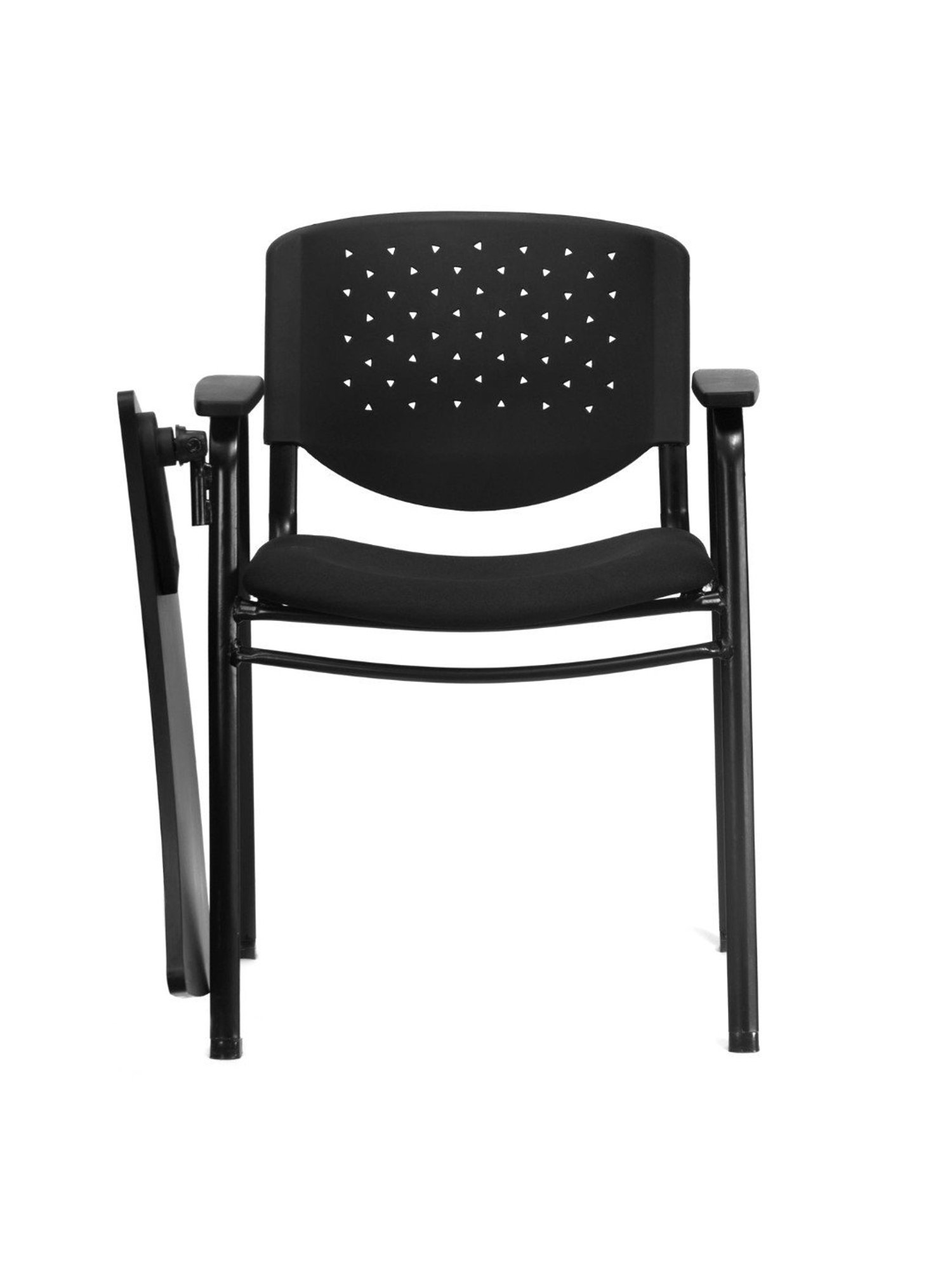 Nilkamal Amaze Black Polypropylene Writing Desk with Tablet