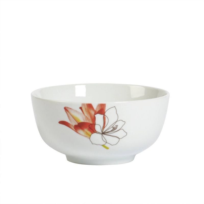 16pc Porcelain Lily Dinnerware Set - Tabletops Gallery