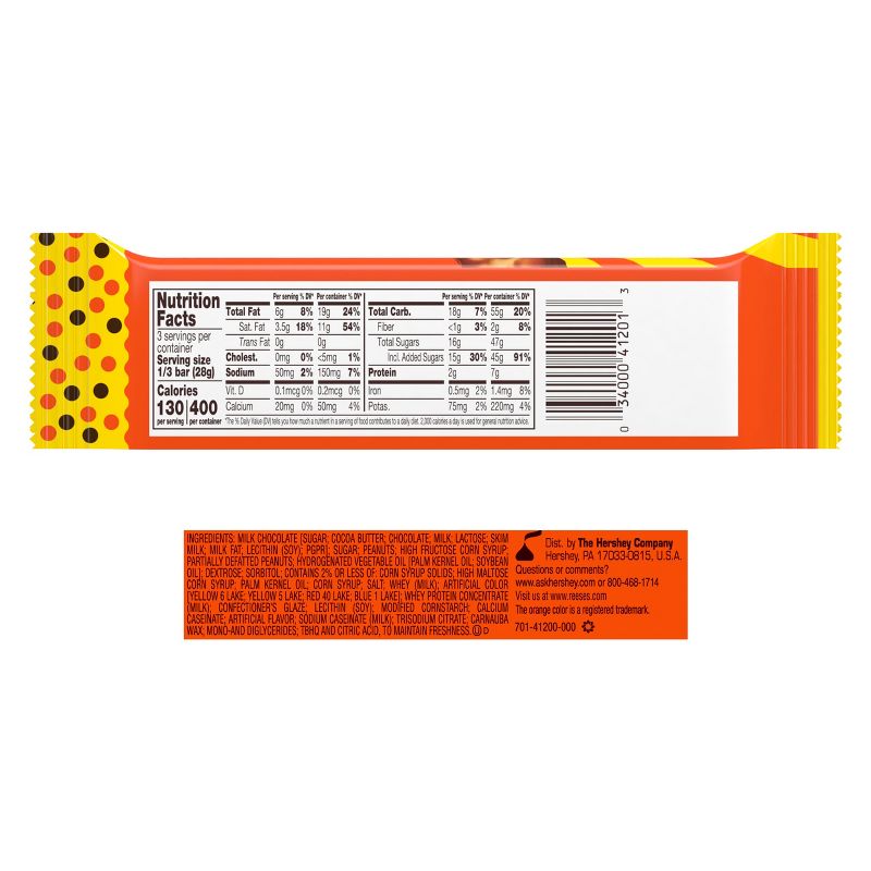 Reese's Outrageous King Size Stuffed With Pieces Candy - 2.95oz