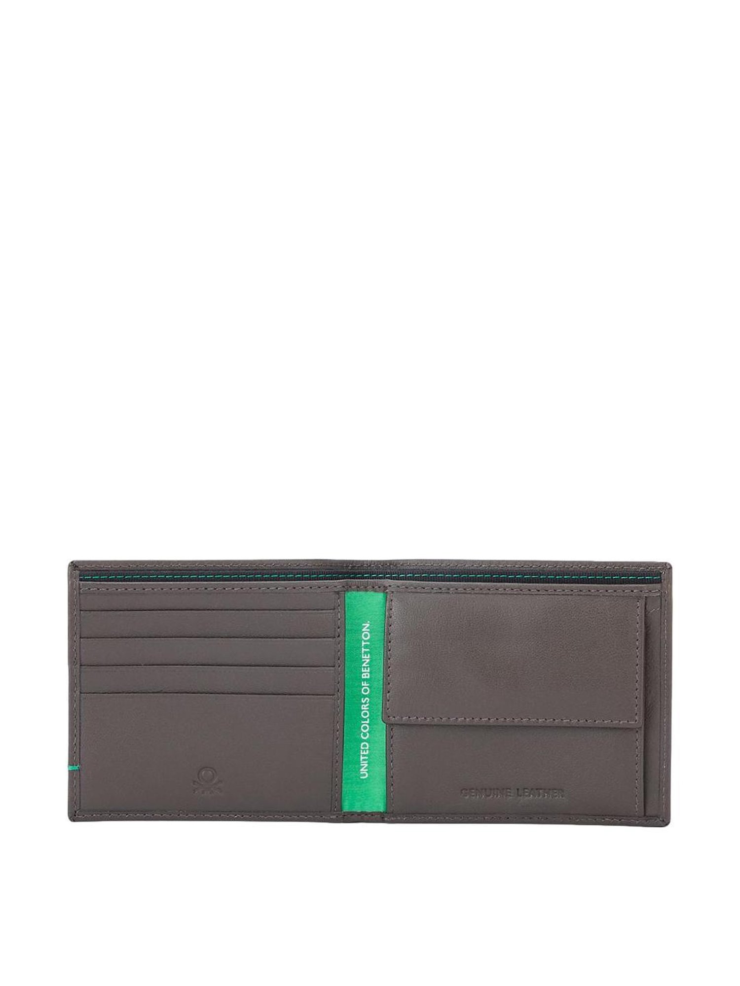 THE HOLISTIK Revival Black & Maroon Casual Leather Bi-Fold Wallet for Men