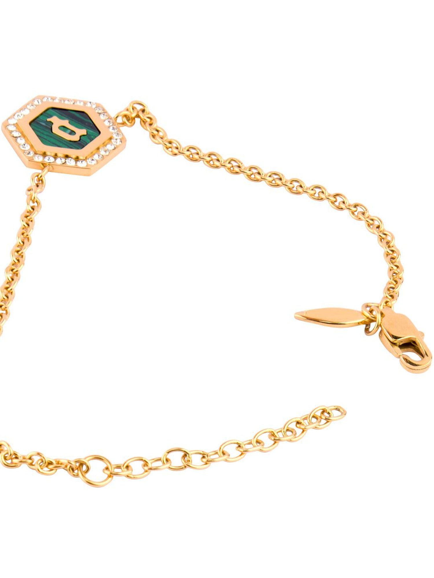Police Gold Color Bracelet for Women - PEJLB2104012