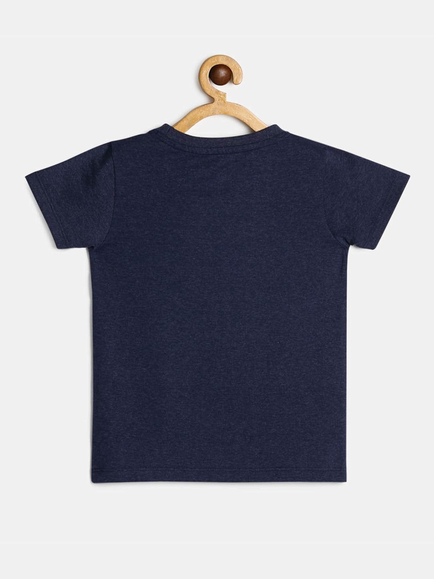 MINIKLUB Kids Navy Printed T-Shirt