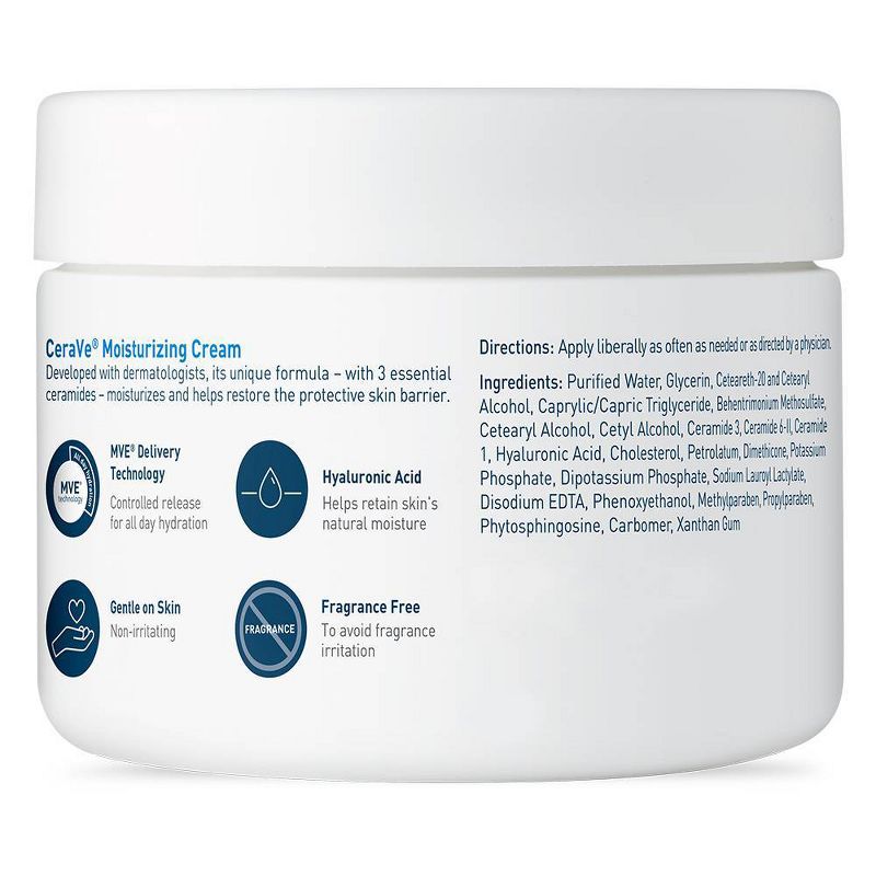 CeraVe Moisturizing Cream for Normal to Dry Skin - Unscented - 12oz