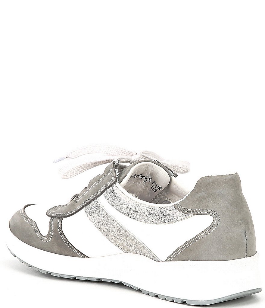 Mephisto Ruby Leather Lace-Up Sneakers