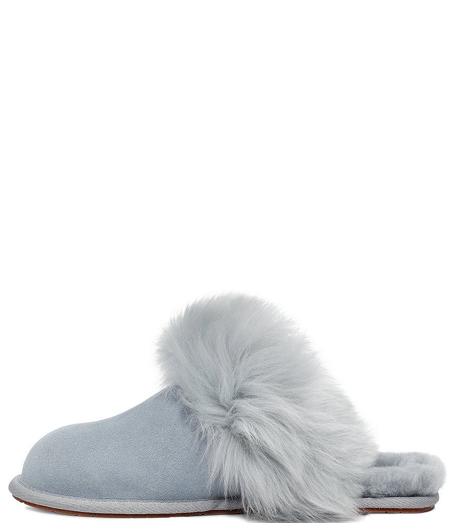 UGG&reg; Scuff Sis Suede Fur Slippers