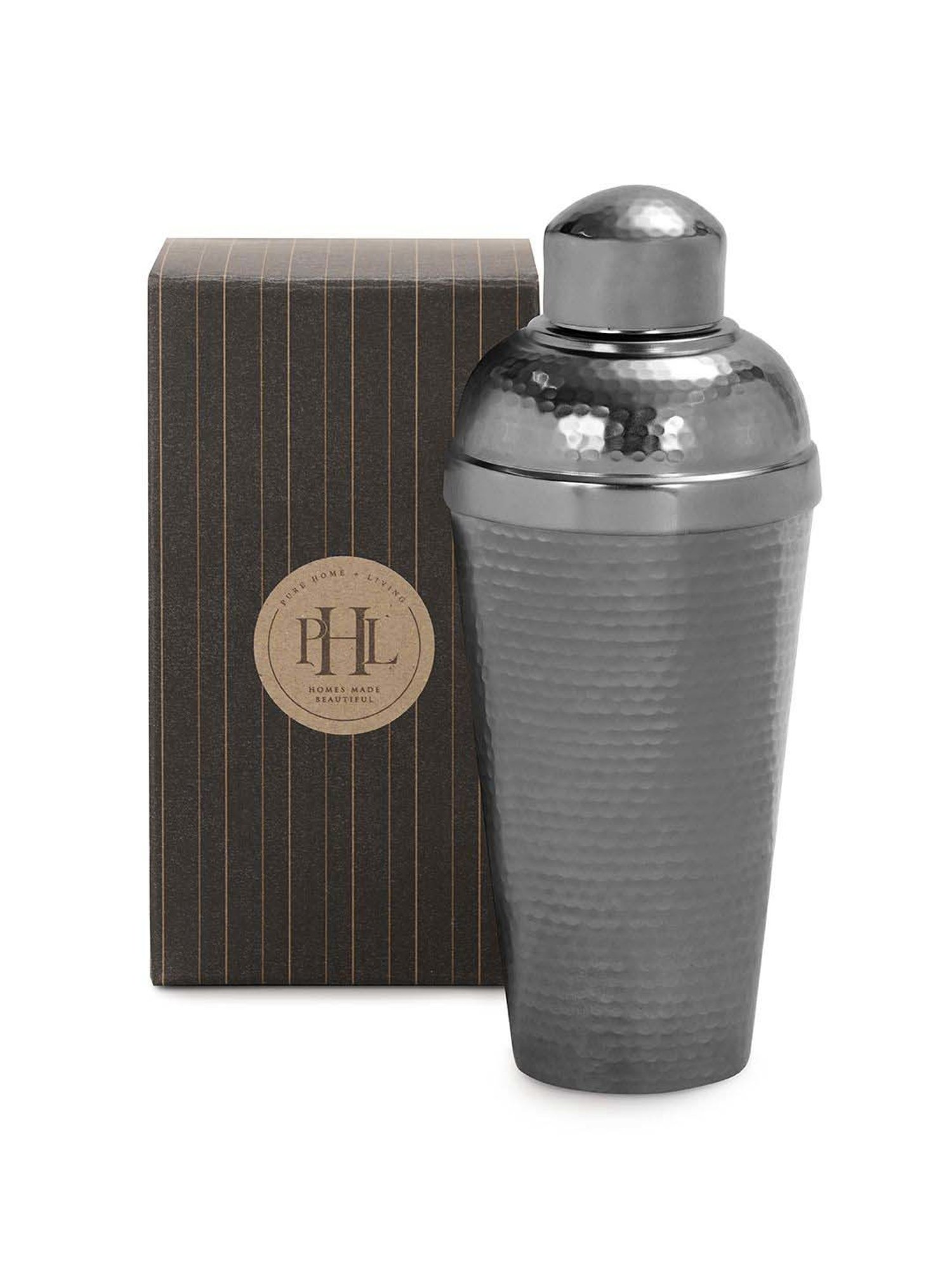 FnS White Stainless Steel 5-Piece Bar Set