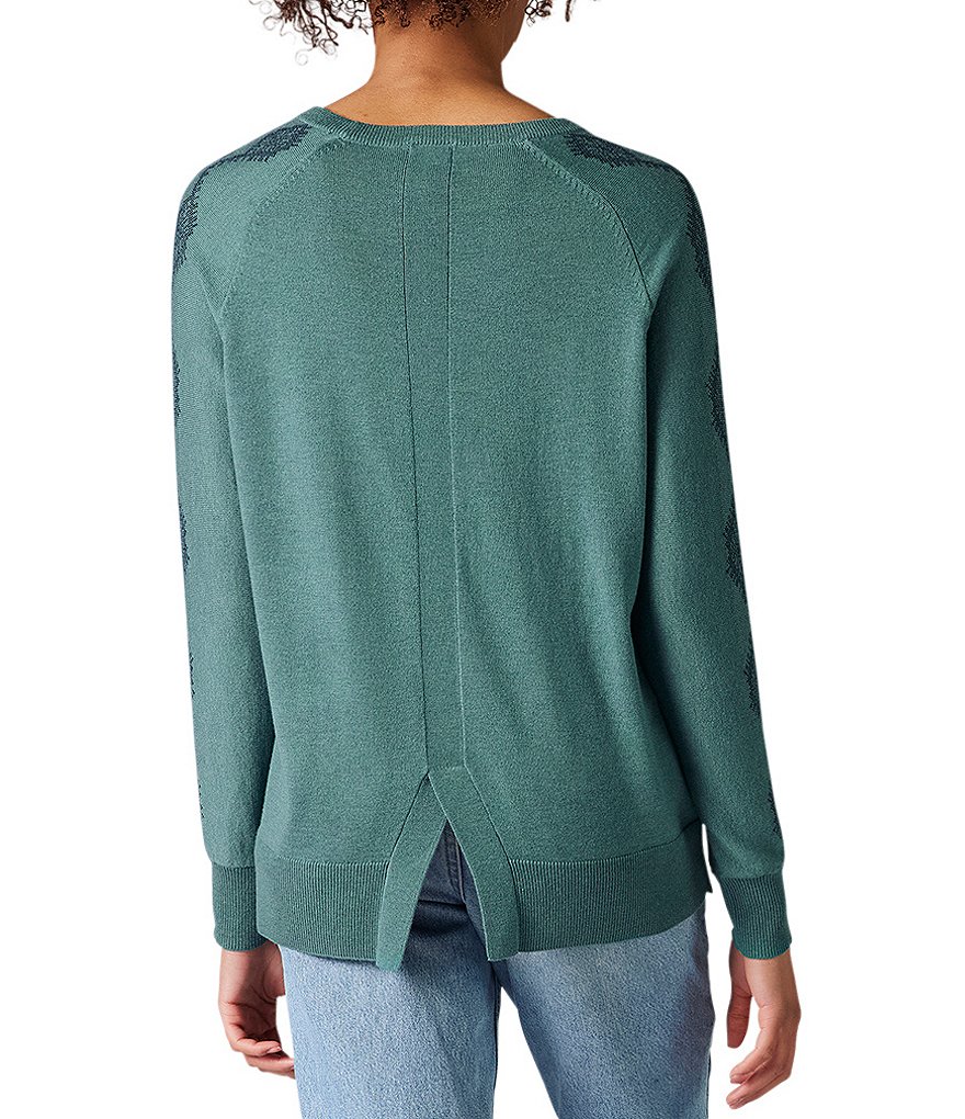 SmartWool Shadow Pine Needlepoint Crew Neck Long Sleeve Sweater