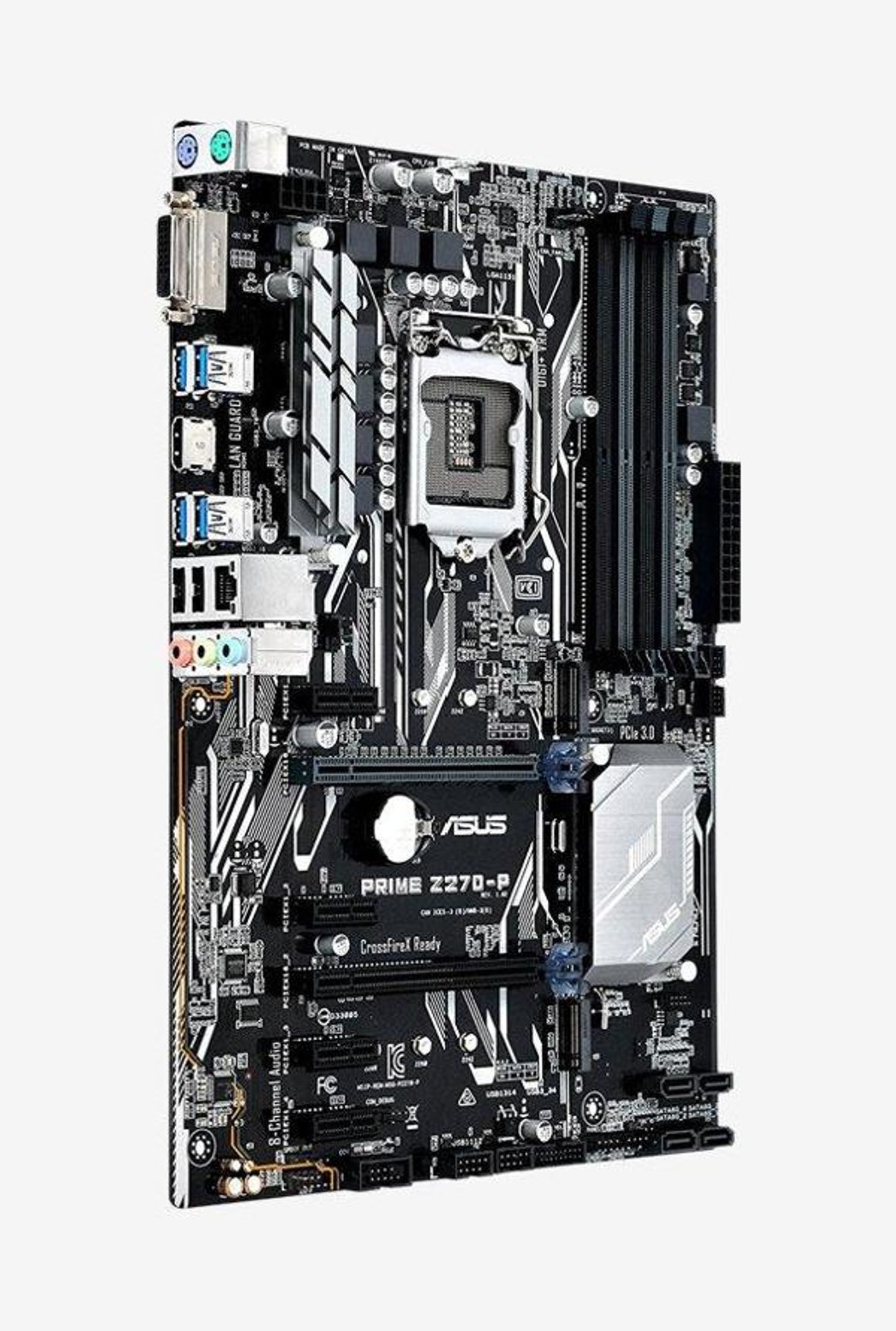 Asus Prime Z270-P Z270 Chipset Motherboard (Black)