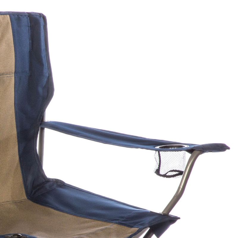 Kamp-Rite CC352 2 Person Outdoor Tailgating Camping Double Folding Lawn Chair