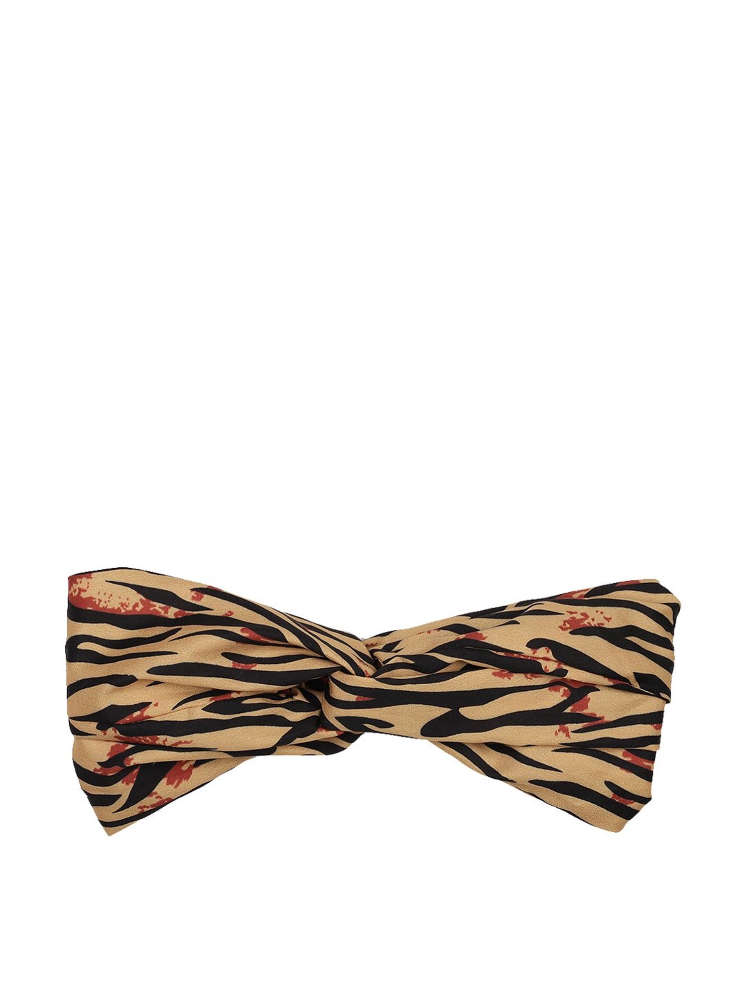 Aditi Wasan Yellow Printed Head Bands Pack of 2