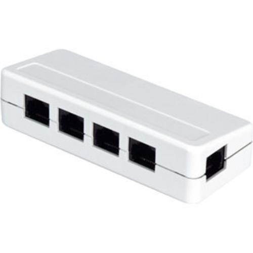 RJ-45 Modular Splitters, 5-Position, 8 x 8, Shielded, A Pinning