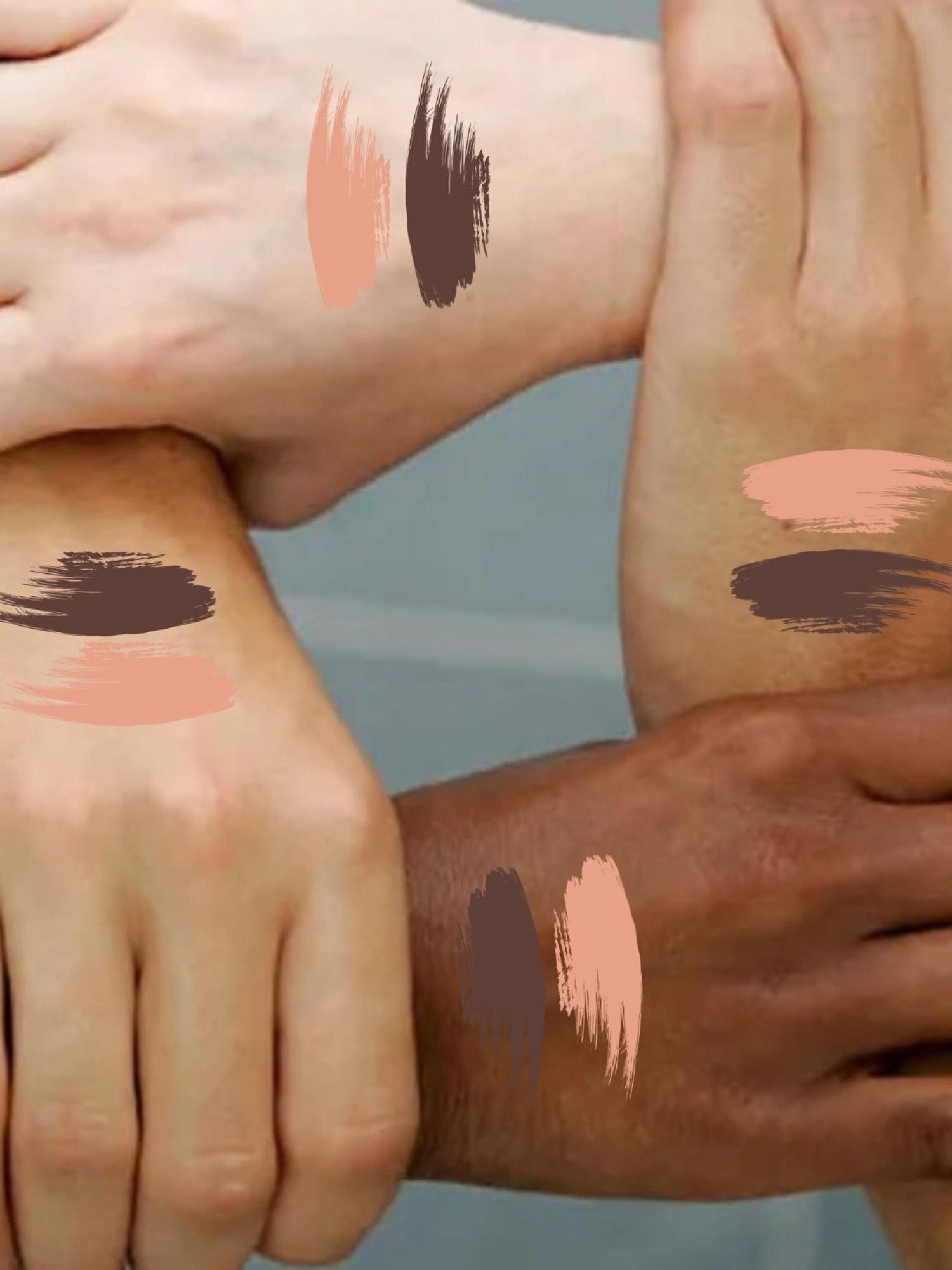 KINDED Liquid Concealer 05 Peachy Orange & 07 Contour Brown Combo