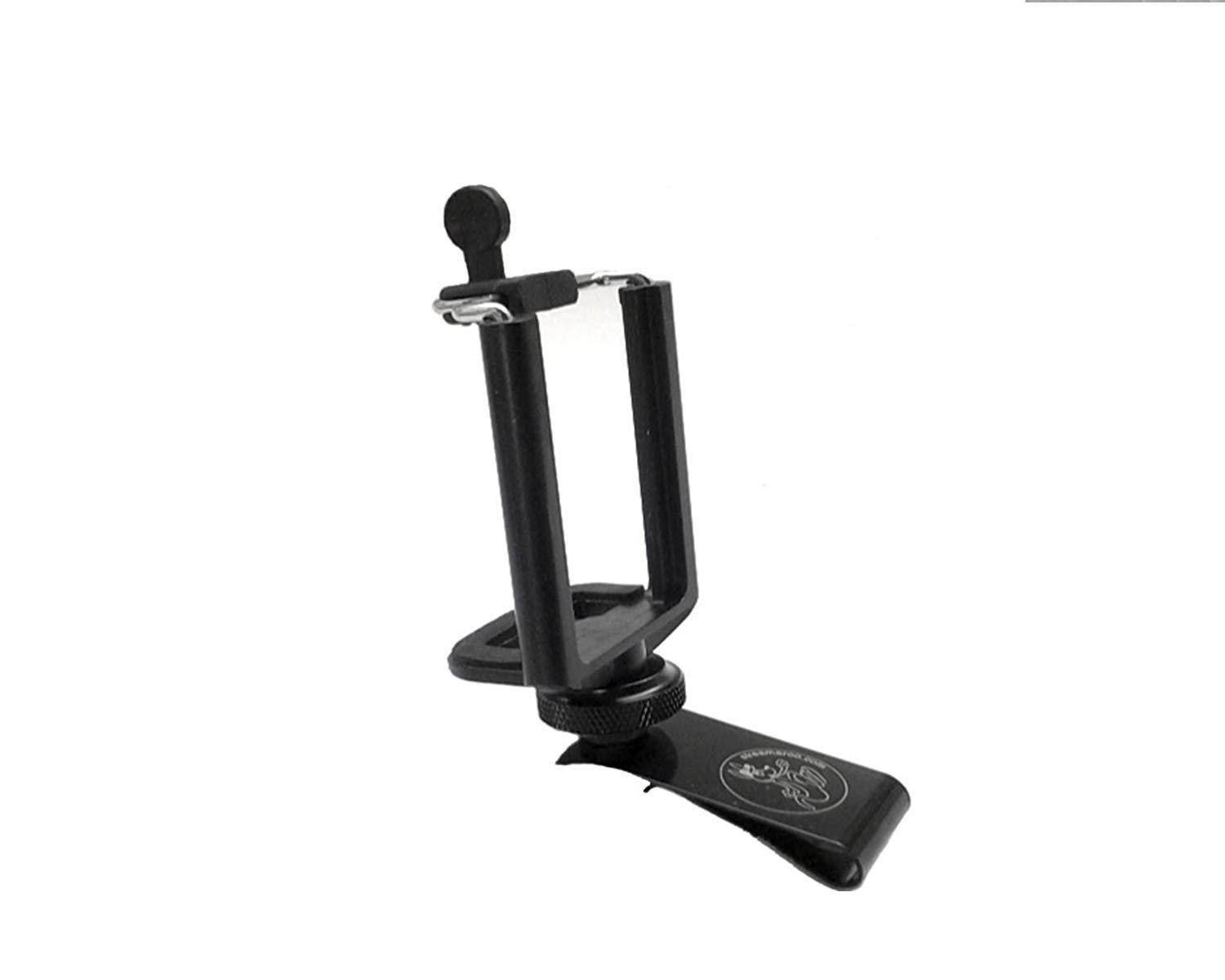 Streamaroo Universal Hands-free Smartphone Hat Mount. Slides onto a Ballcap, No Straps on Your Head. The Simple, Elegant Solution to Hands-free Mobile Video!