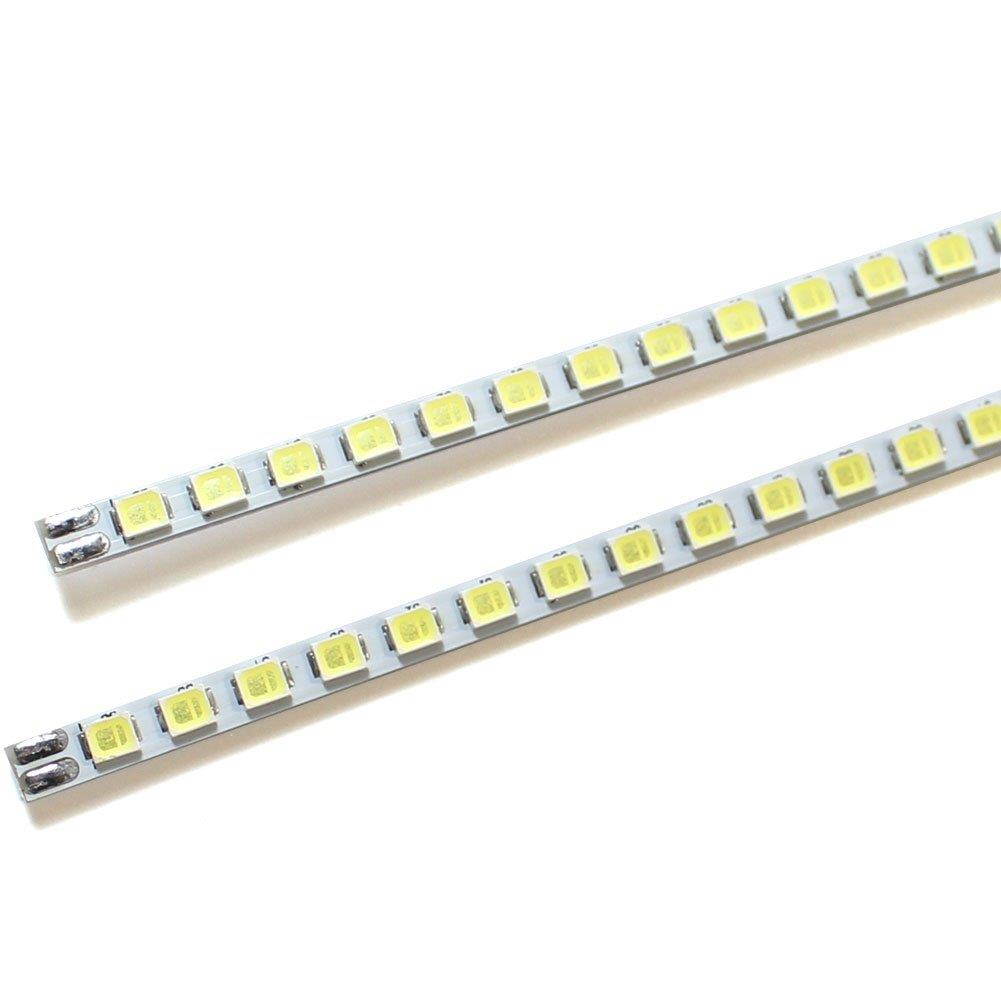 Highlight 10-24'' Dimable LED Backlight Lamps Update Kit Adjustable Light Board +2 LED Strips for LCD Monitor