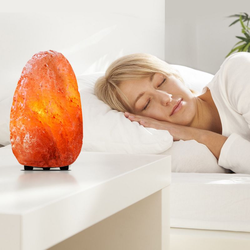 Natural Salt Lamp Orange - Himalayan Glow