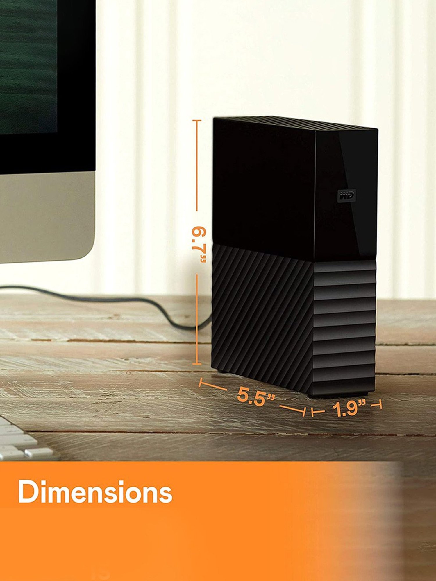 Seagate One Touch 1TB External HDD with Password - Silver, for Win & Mac - STKY1000401