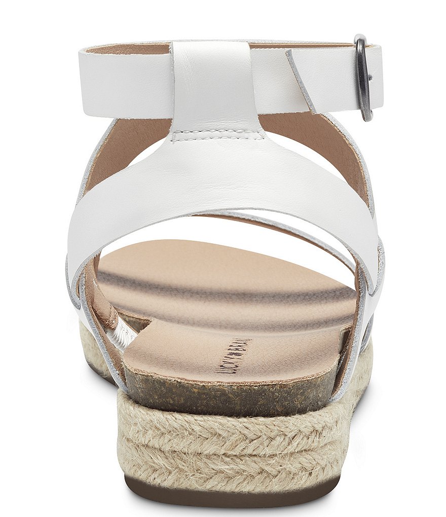Lucky Brand Glaina Leather Espadrille Sandals