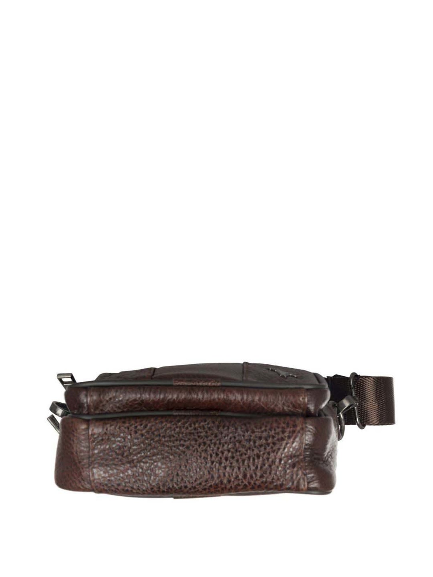 BULCHEE  Brown Textured Small Cross Body Bag