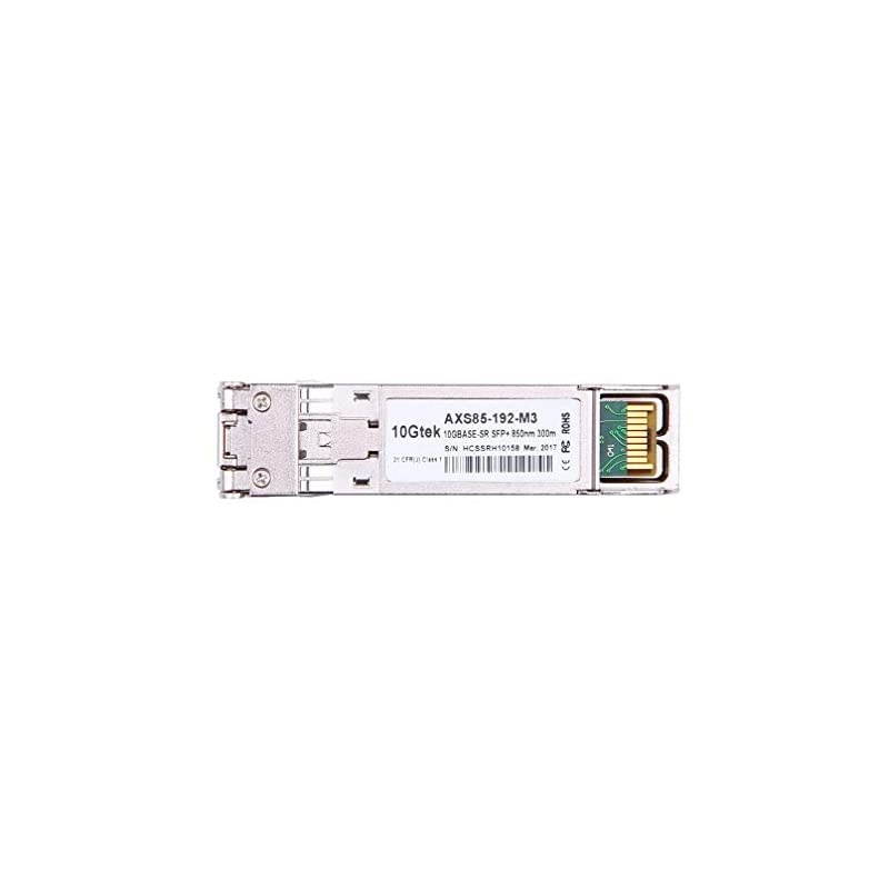 SFP+ Transceiver, 10G 850nm MMF, up to 300 Meters, Compatible with Mikrotik S+85DLC03D