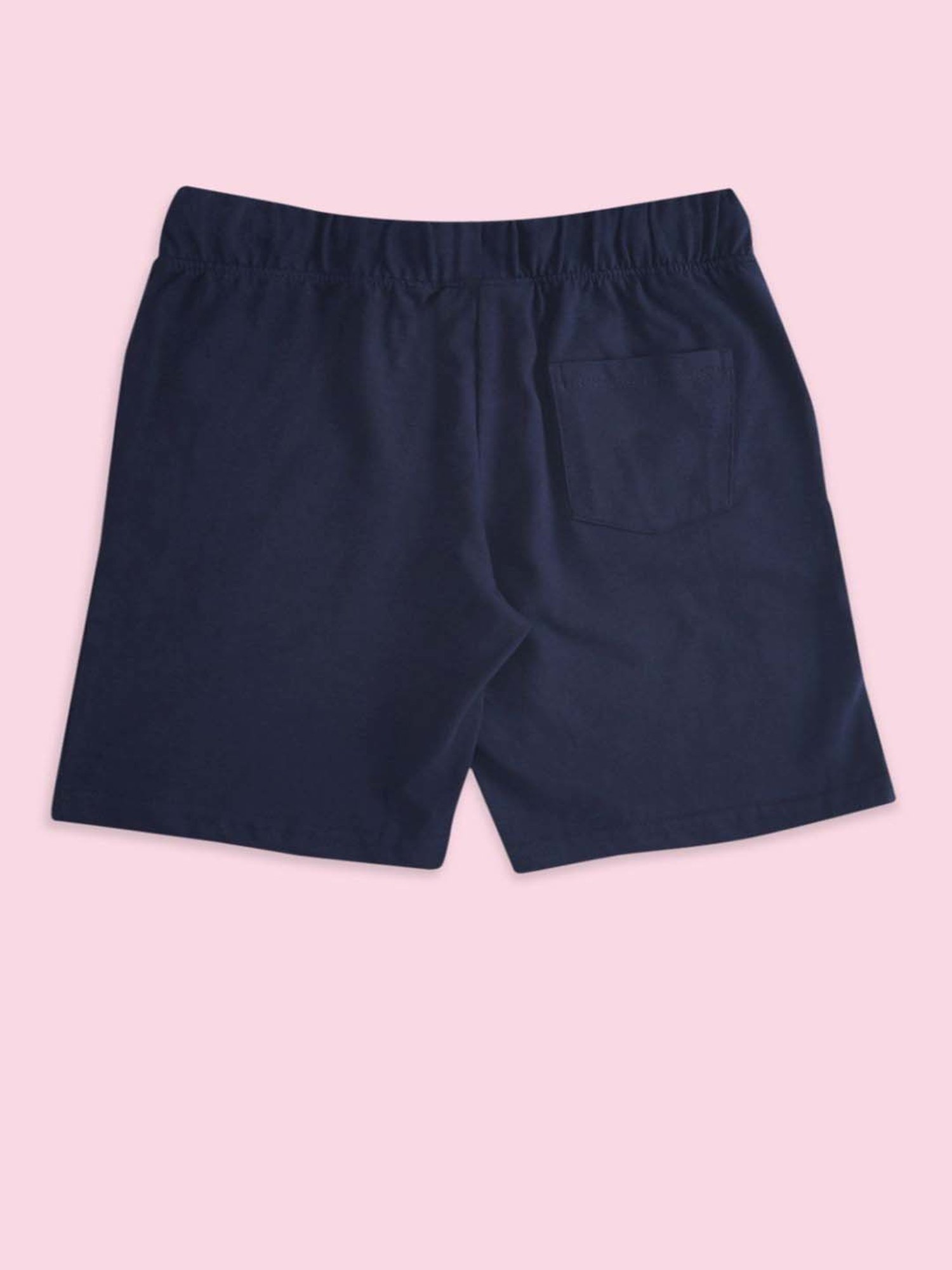 Pantaloons Baby Kids Blue Cotton Printed Shorts