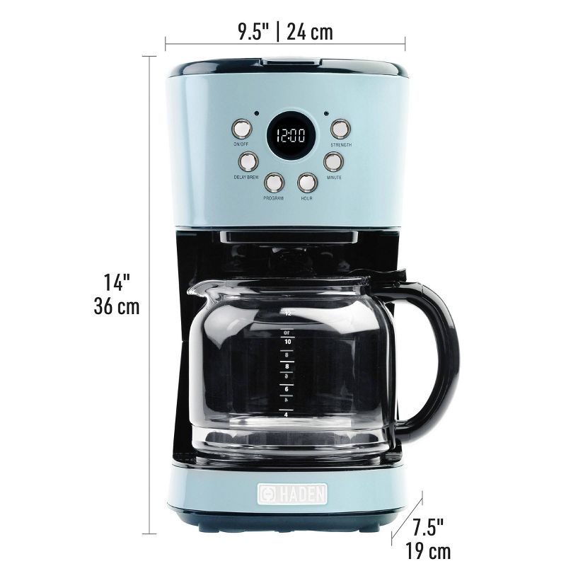 Haden 12-Cup Drip Coffee Maker - 75032