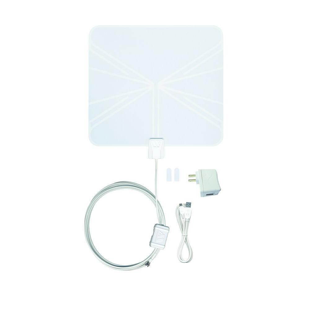 Winegard FL5500S FlatWave Amped Digital Indoor HDTV Antenna