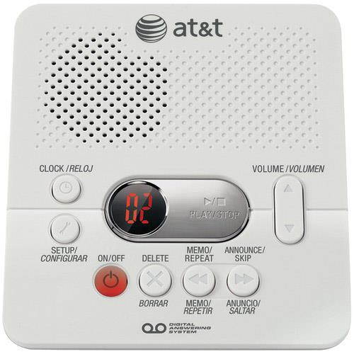 ATT ATT1740 DIGITAL ANSWERING SYSTEM W/ 60 MIN