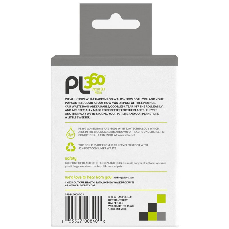 PL360 Dog Waste Bags - 90ct