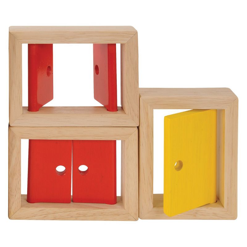 Marvel Education Company Wooden Doors and Windows - 5 Piece Set