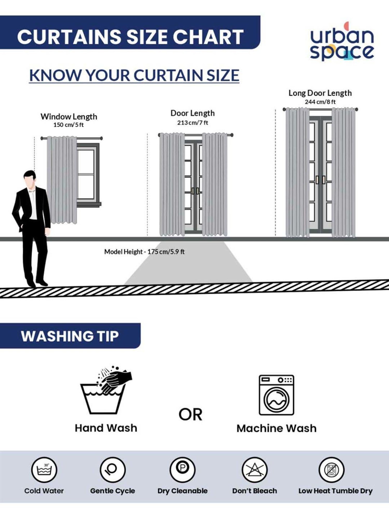 Swayam Brown Paisley J&B Blackout Eyelet Door Curtain - Single Piece (7 Ft)