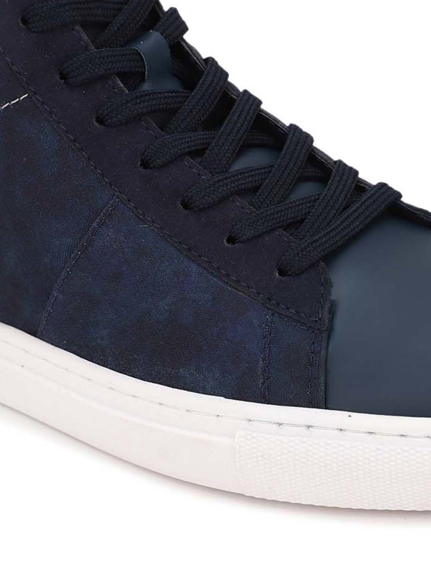 Forever 21 Men's Navy Ankle High Sneakers