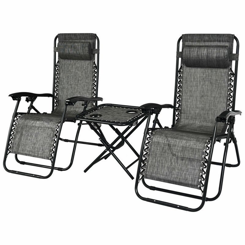 2pc Patio Chaise Lounge - Patio Festival