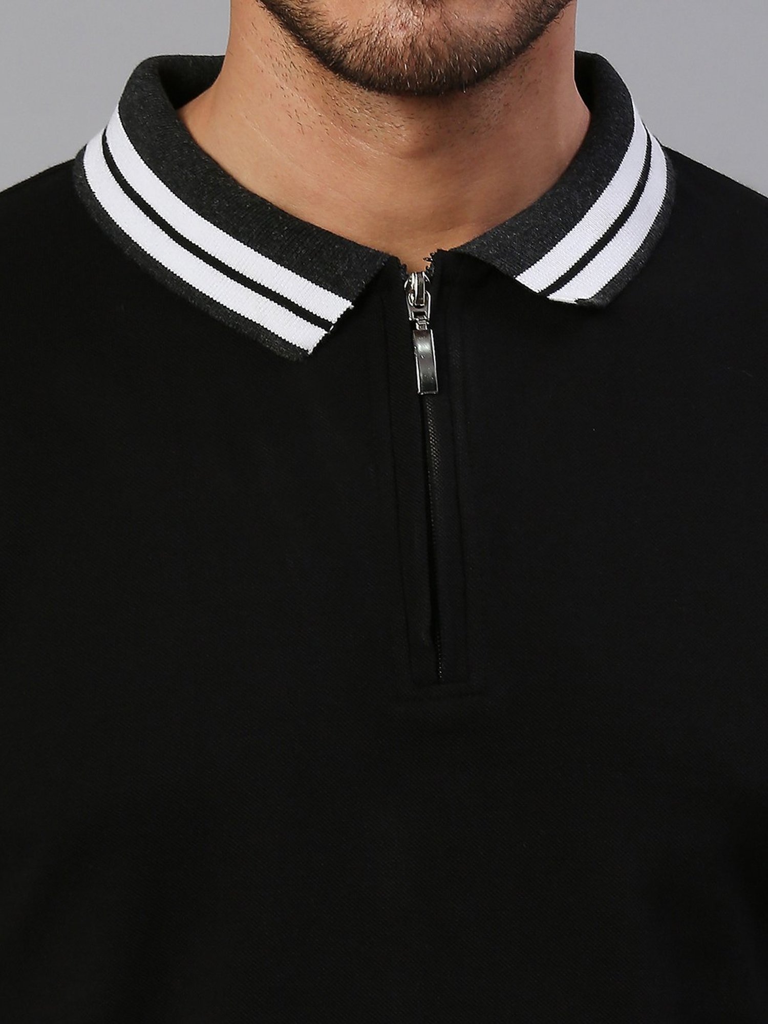 Dennis Lingo Black Regular Fit Polo T-Shirt