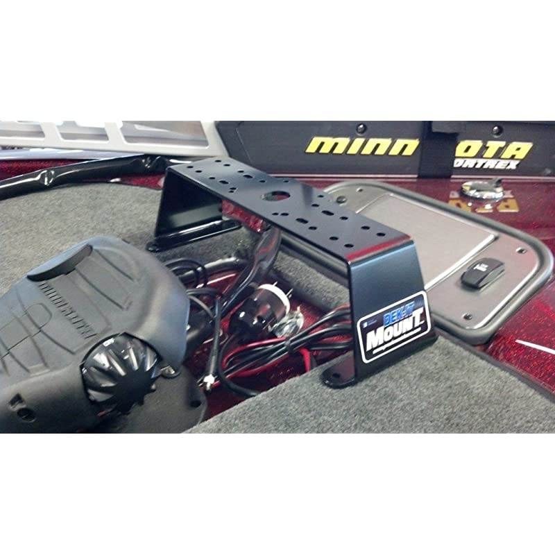 DEKit 00 Fish Finder Mount Tournament Grade Electronics Mount Boat Fishfinder Mounting Kit Works with Most Marine Depth Finders amp Locators Proudly Made in The USA by