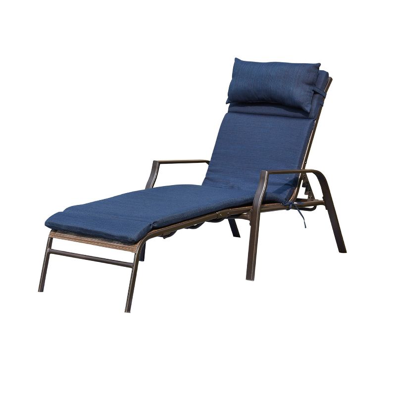 3pc Sling Reclining Patio Lounger - Patio Festival