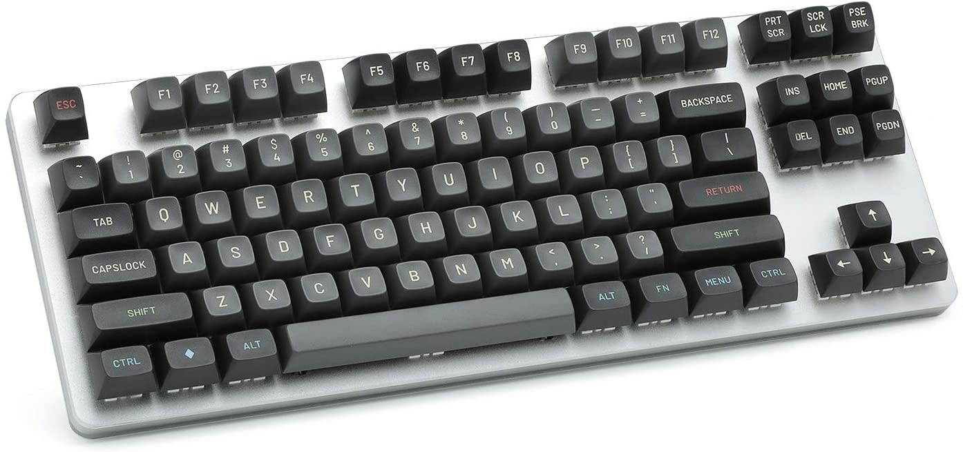 Drop + Matt3o MT3 Susuwatari Custom Keycap Set, ABS Hi-Profile Keycaps, Doubleshot Legends, Cherry MX Compatible Set for Ortholinear Mechanical Keyboards (Ortholinear) (MDX-33813-5)