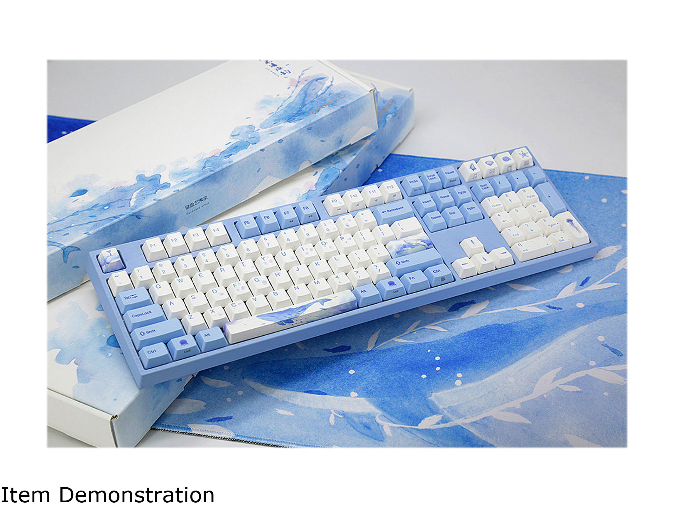 Varmilo Sea Melody VA108MN2N/WBPE7HV Blue Wired Keyboard