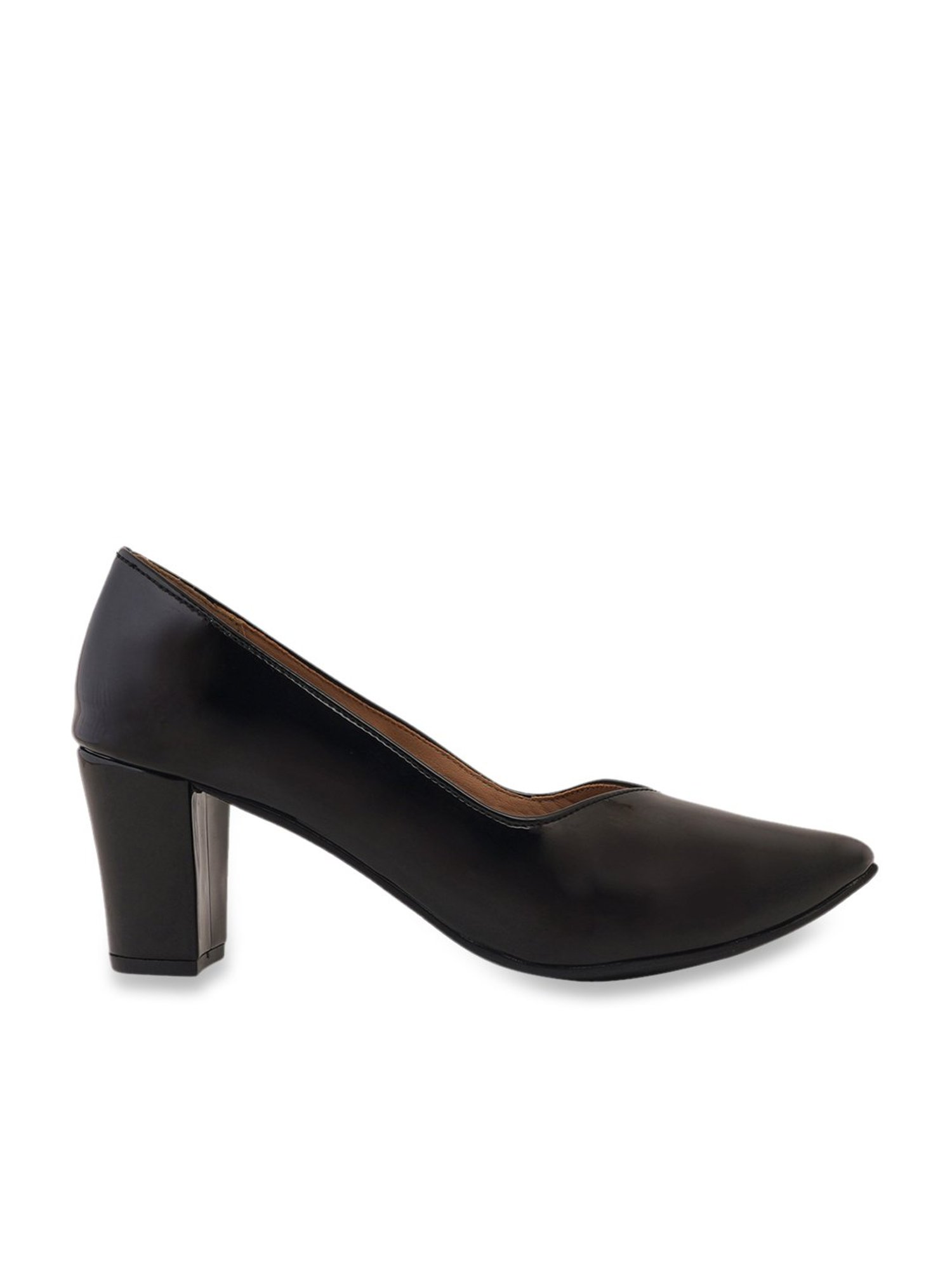 Pelle Albero Women's Black Casual Pumps