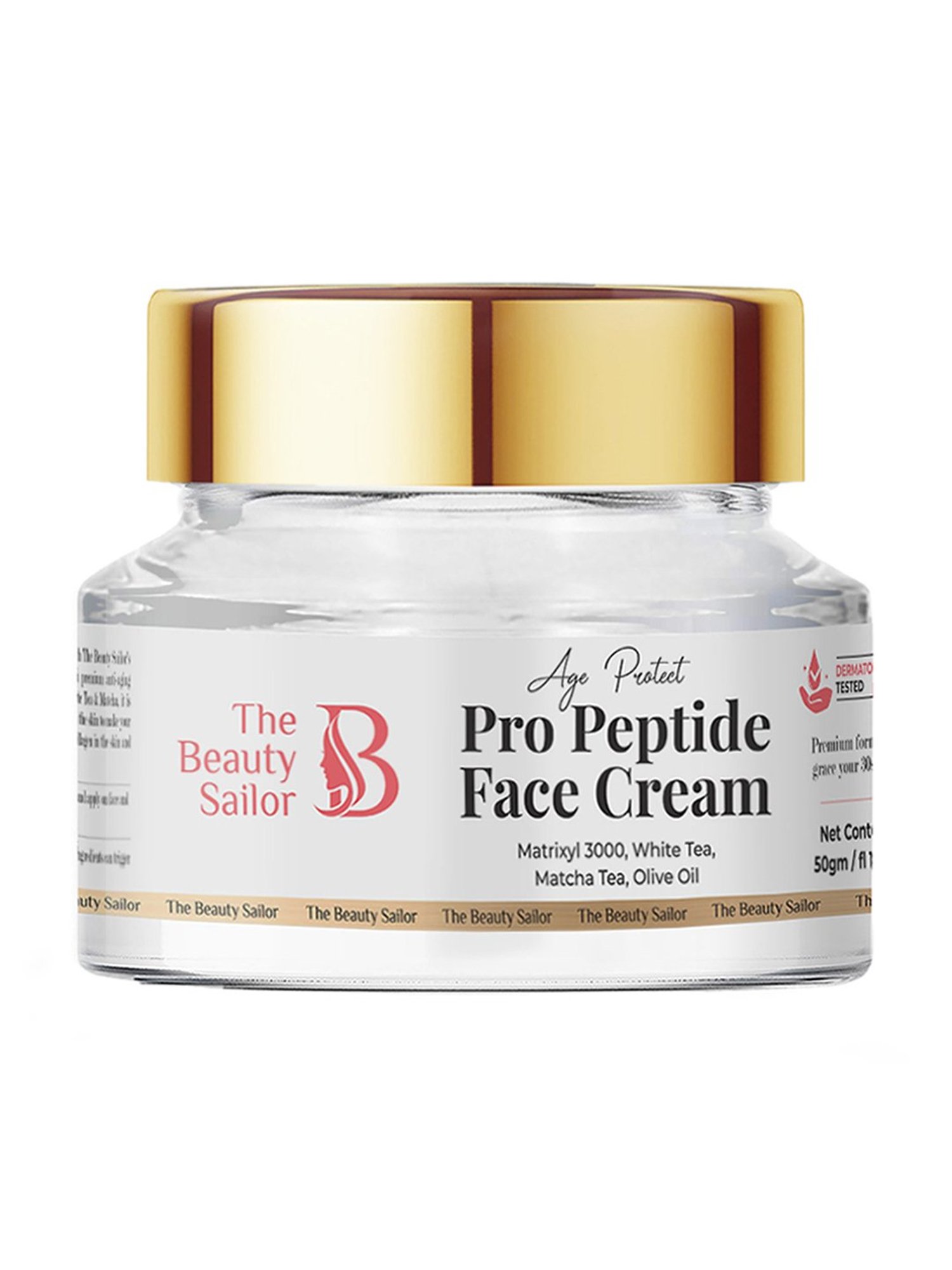 The Beauty Sailor Pro Peptide Face Cream - 50 gm