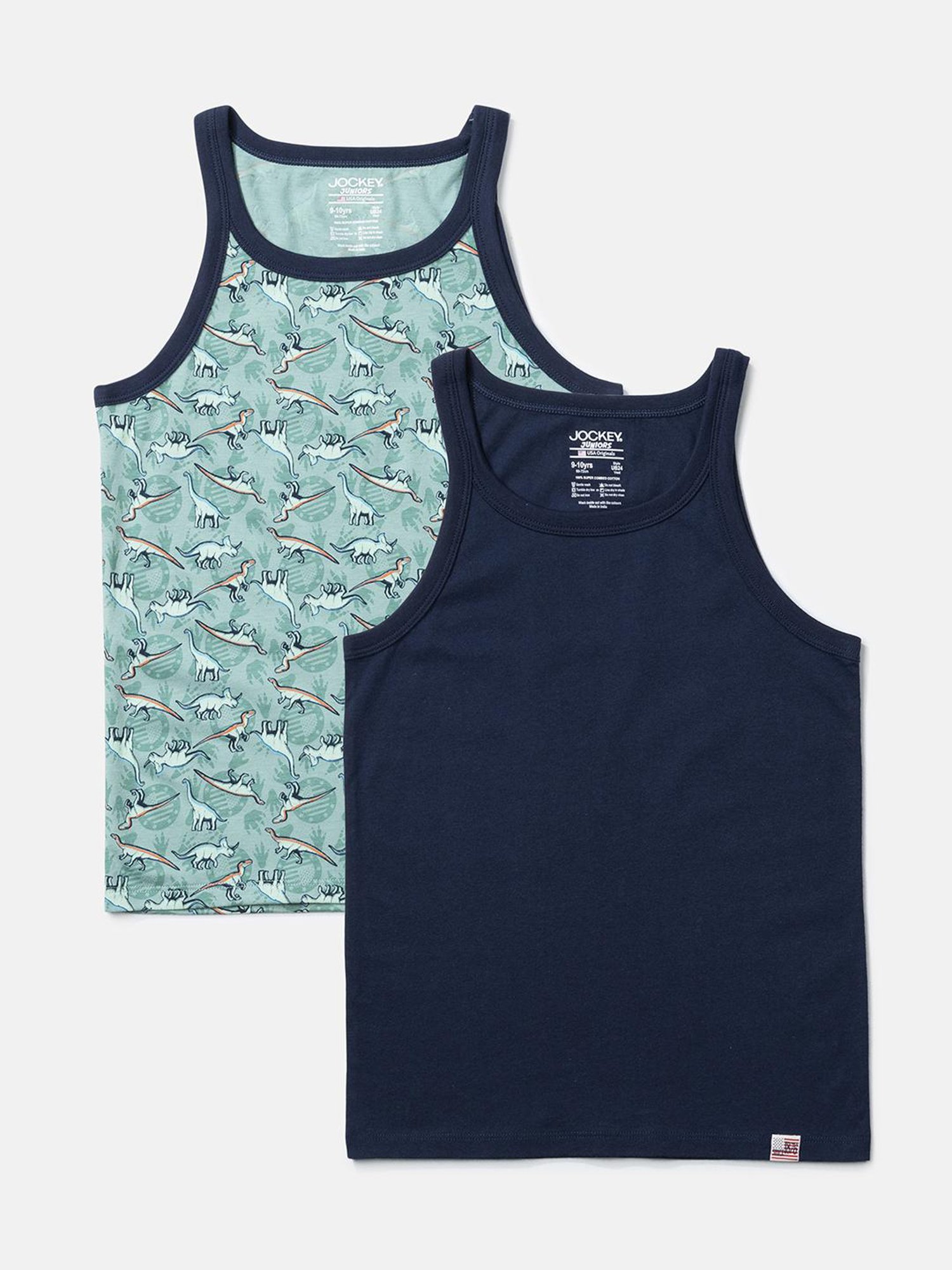 Palm Tree Kids Navy Printed Vest