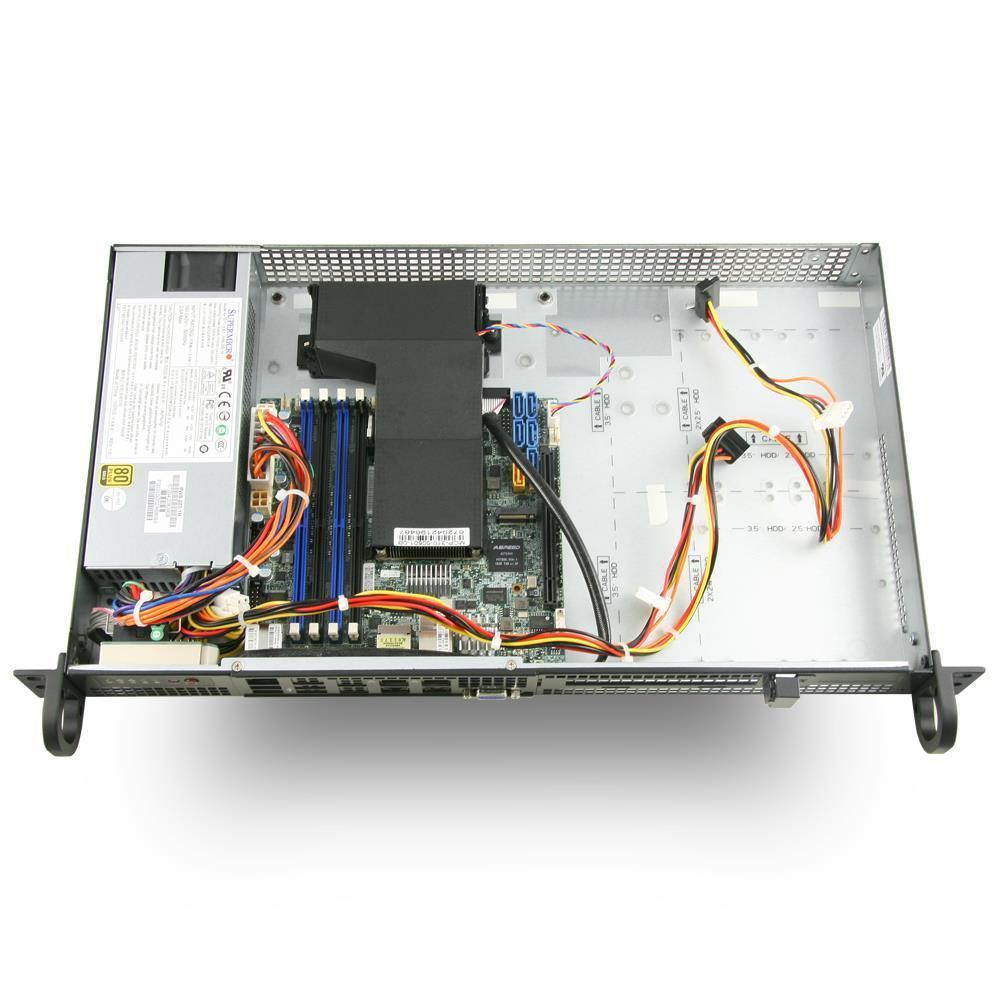 Supermicro 5018D-FN4T Xeon D-1541 8-Core Front IO Mini 1U Rackmount w/Dual 10GbE