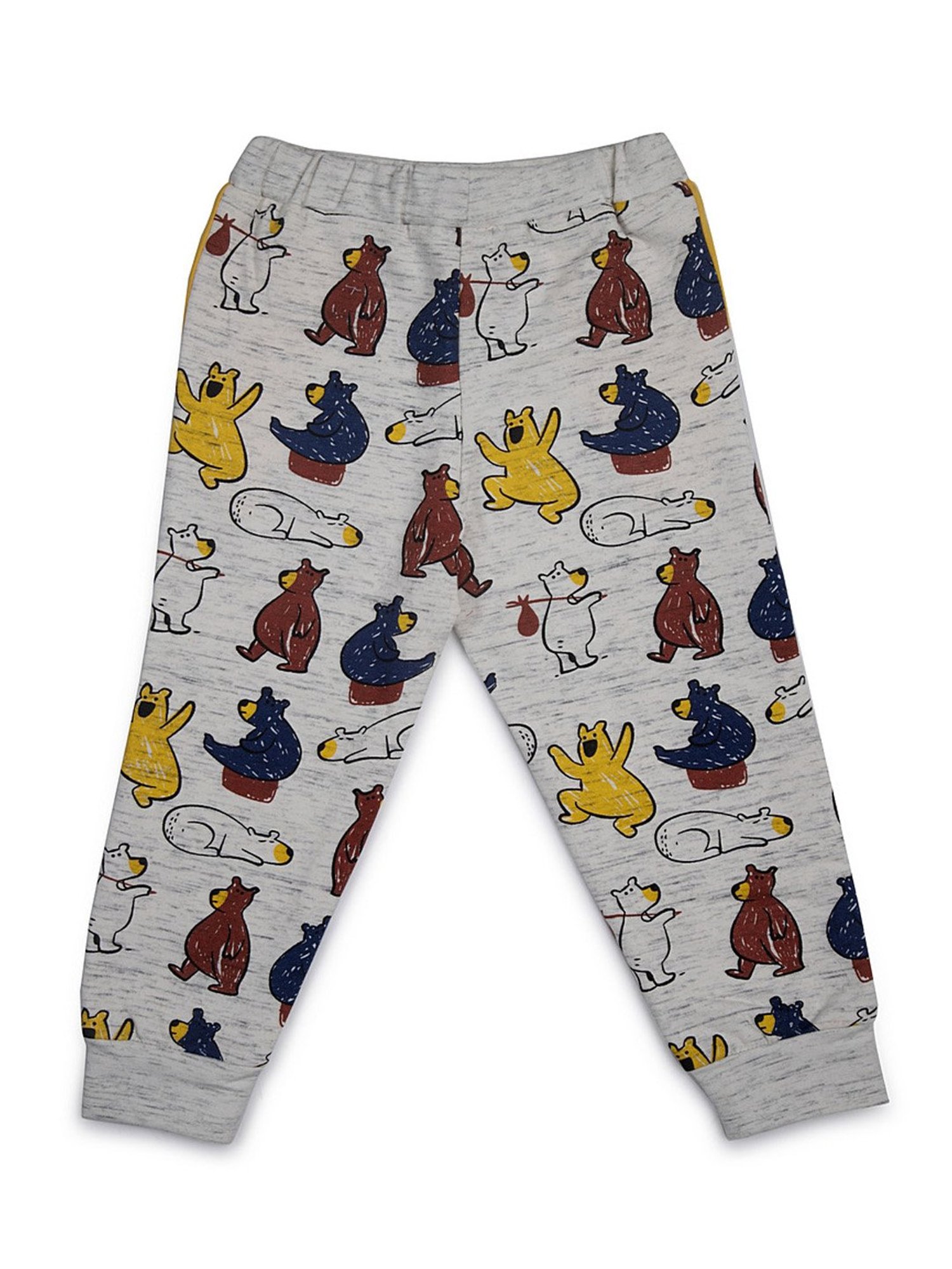 Lazy Shark Boys Grey Printed  Joggers