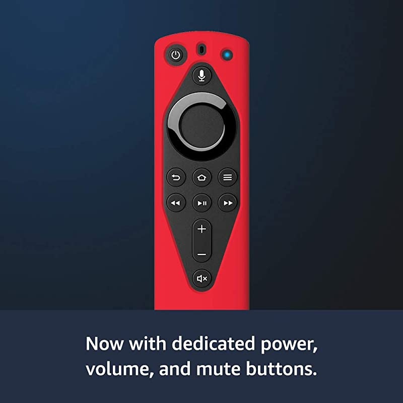 TV 4K Essentials Bundle including TV Stick 4K Remote Cover Red and USB Power Cable