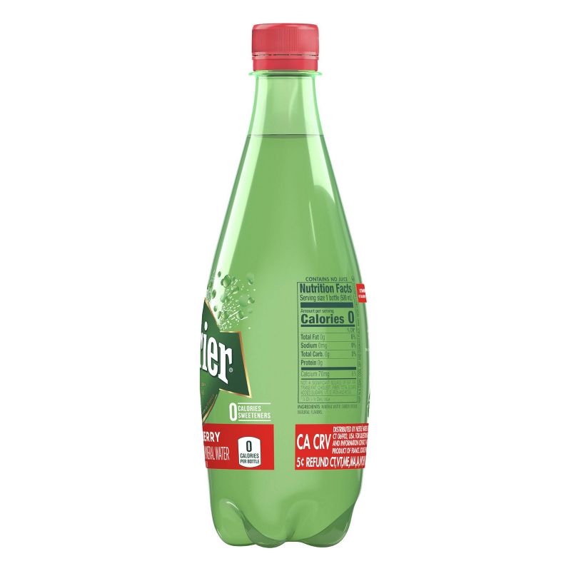 Perrier Strawberry Sparkling Water - 16.9 fl oz Bottle