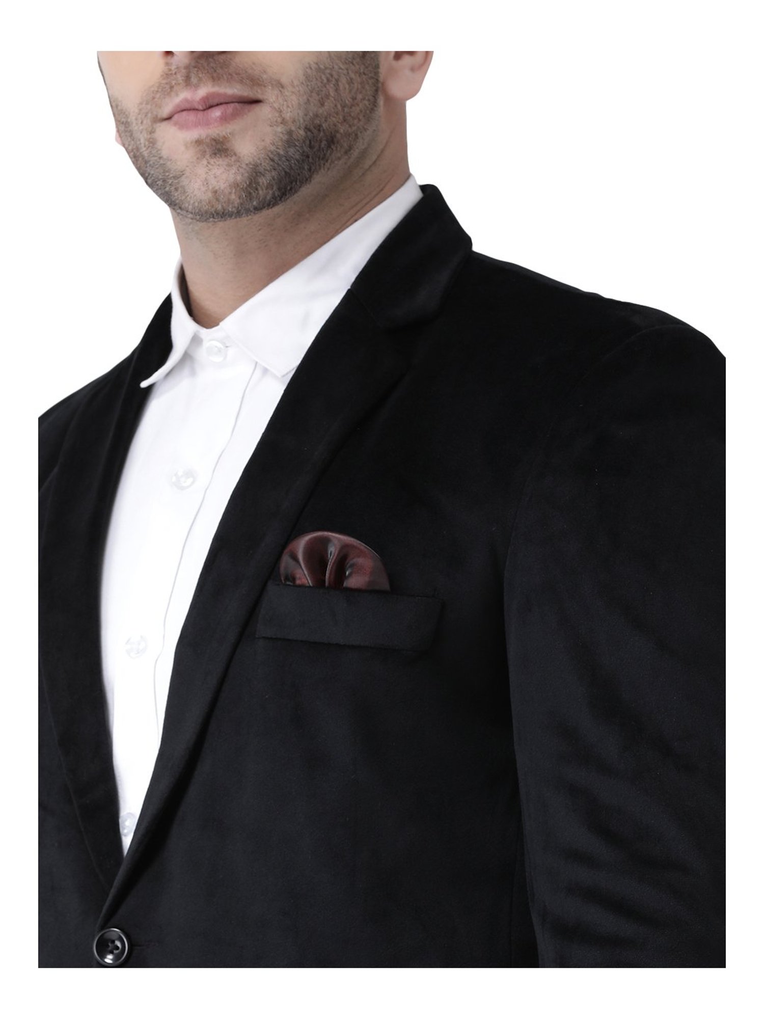 Hang Up Black Regular Fit Blazer