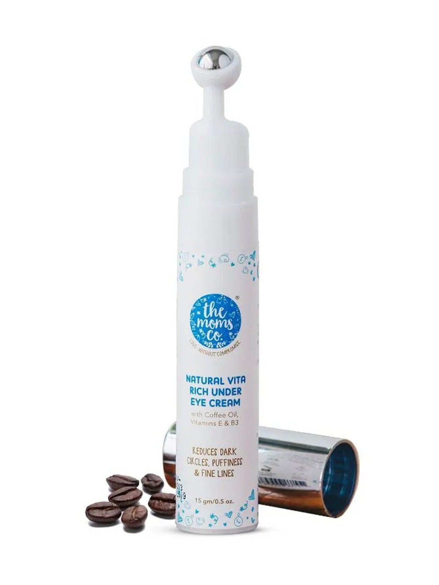 The Moms Co. Natural Vita Rich Under Eye Cream - 15 gm