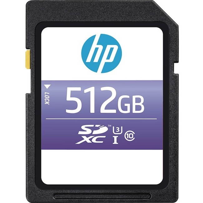 HP sx330 512 GB Class 10/UHS-I U3 SDXC PSD512U395HPSXGE