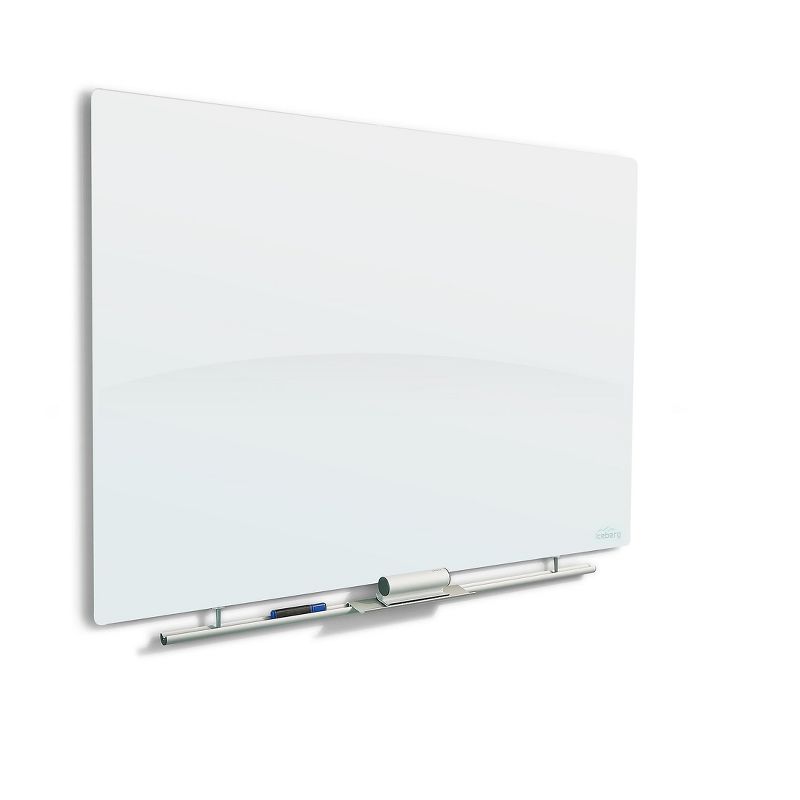 Iceberg Clarity Magnetic 24x38 Glass Dry Erase 31191