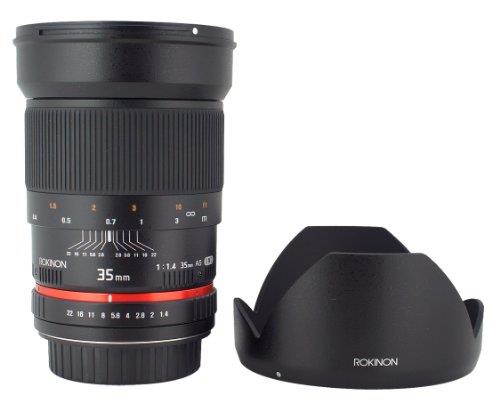 Rokinon Rk35Mc Camera Lens 35Mm F1.4 Umc Ultra Wide Angle