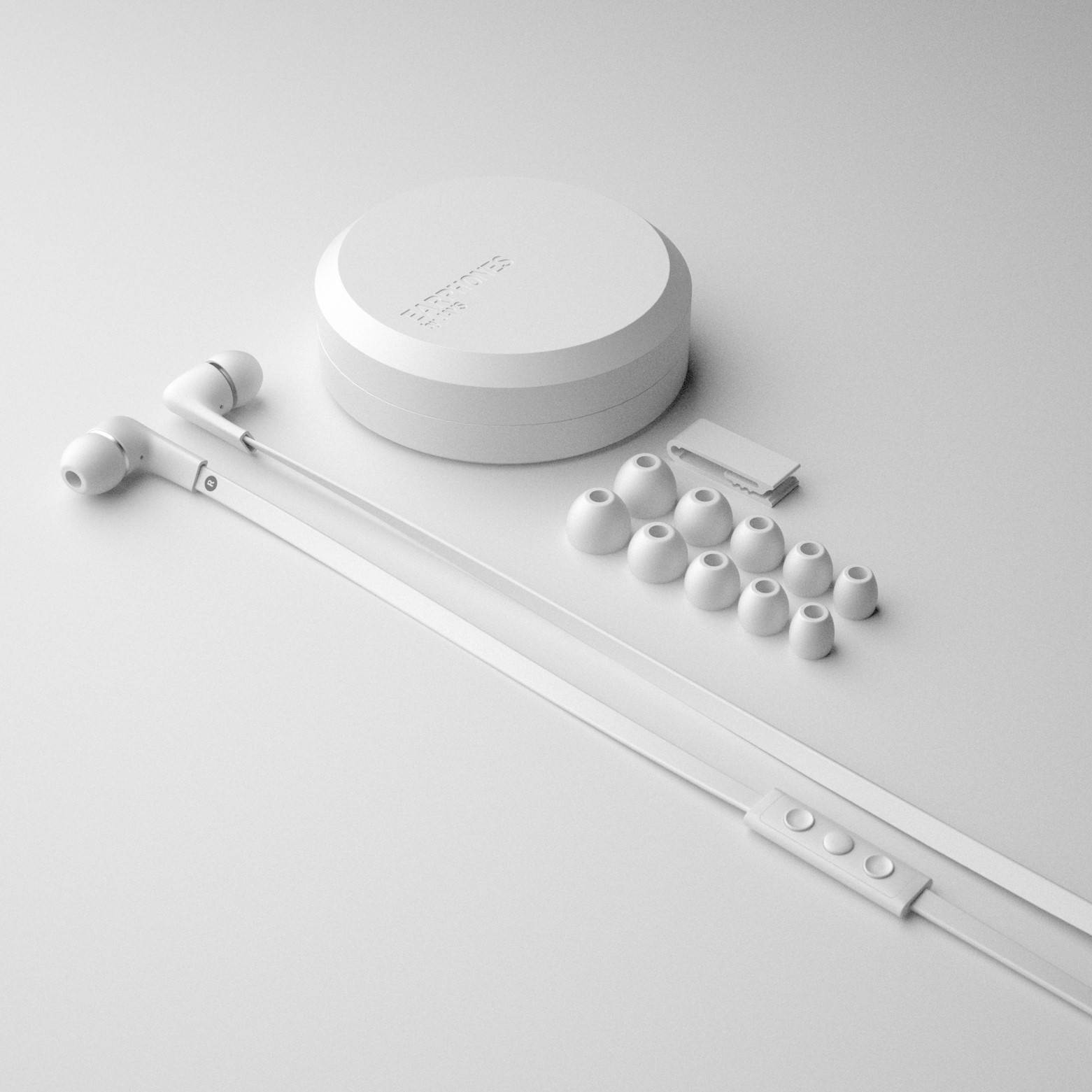 Jays a-JAYS Five Windows In-Ear Noise Isolating Earphones, White #T00098